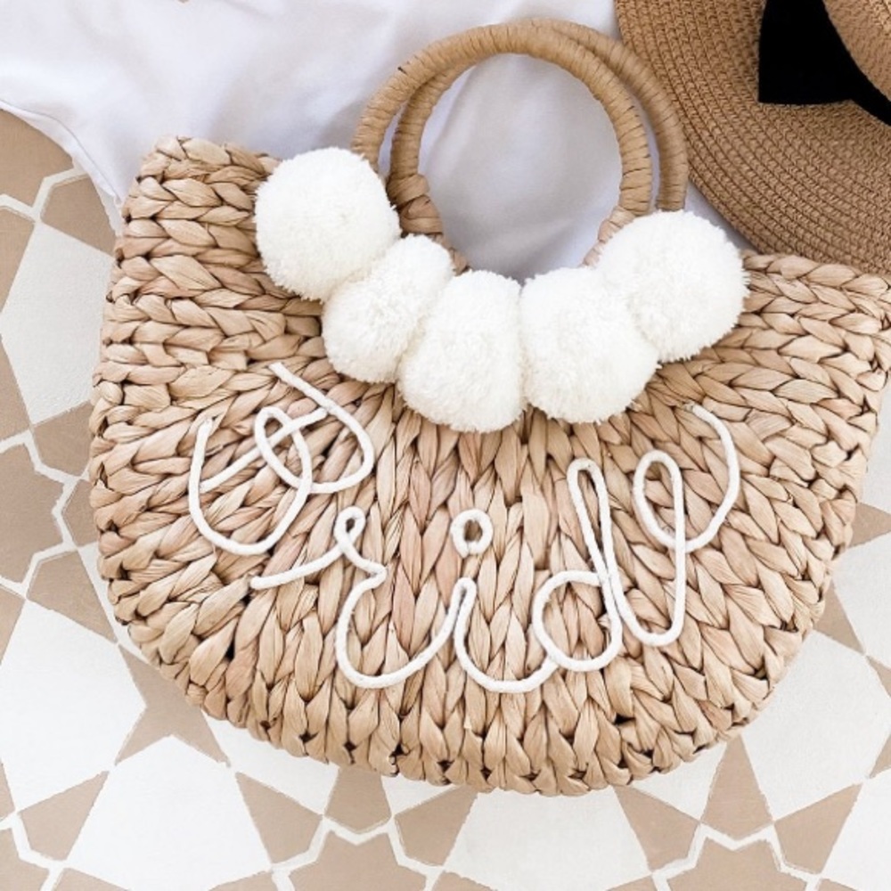 Bride Straw Purse